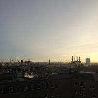 部屋からバターシー方向の眺め