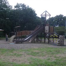 子供用遊具があります