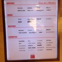 テナントリスト