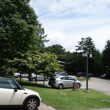 ホテルの駐車場