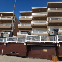 ビーチからの外観