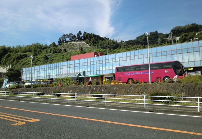 伊東園の無料バスで寄りました。