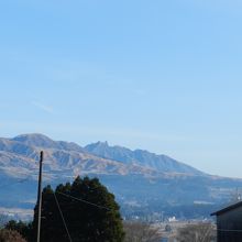 白水公園付近から見る「根子岳」