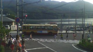 花火と雷の競演