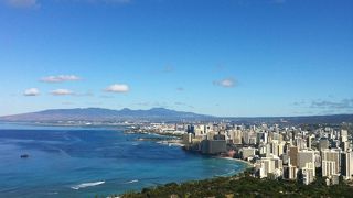 頂上からはオアフ島が一望できます！