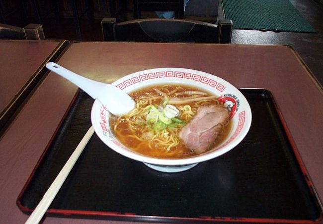 素朴なラーメン