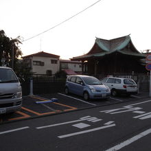 駐車場（側面）