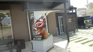 レンタカーを借りた後には便利でした。