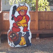 こんな顔出しパネルも設置されていました