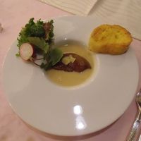 フォアグラ＆アーモンドソース