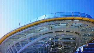 初めて見た体験型モニュメント☆