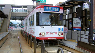 熊本市街中心部とＪＲの駅を結ぶ
