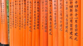 鳥居のトンネルは絶景です