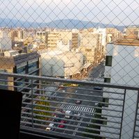 泊った部屋からの眺めです。