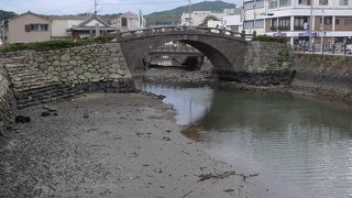 橋より川底がきになってしまった