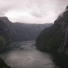 農場から見たガイランゲルフィヨルド、天気が良ければ文句なし！