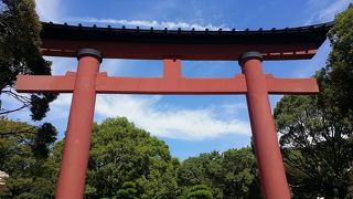 箱根7区を走る前に！　平塚八幡宮に参拝！