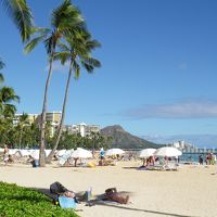 ヒルトン前のビーチ