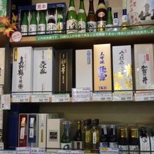 地酒コーナー