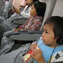 ヘッドフォンタイプのイヤホン、とても助かりました〜