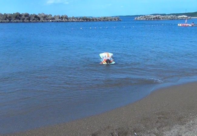 混んでいない綺麗な海