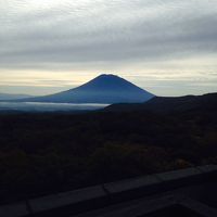 パノラマデッキから見た羊蹄山です