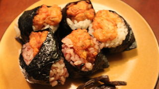 名古屋といえば天むす。