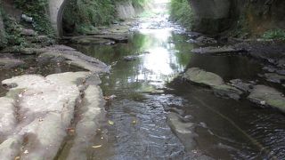 風情ある滑川の橋の一つ・・秋なら紅葉に。
