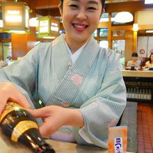 料亭のサービスが、ランチから受けられます。