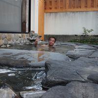 のんびり入浴中