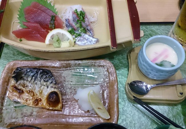 手軽に新鮮なお魚が食べられます。