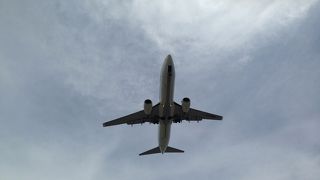 飛行機見られます！