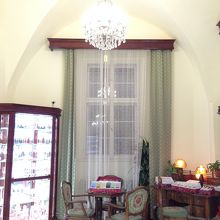 ゴージャスな内装です