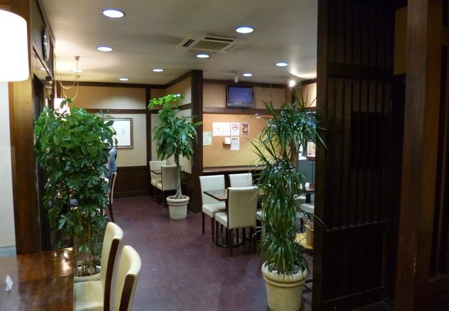 ホテルアソシア高山リゾート直営のカフェ