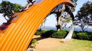 臨港パークの虹