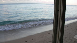 早い時間なら海側の席にすわれる可能性高し！