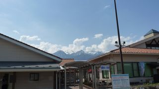 中央＆南アルプスが展望できる