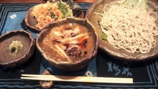 道頓堀で、美味しいお蕎麦を。