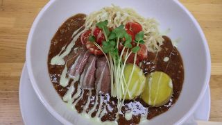 新名物　牛じゃん麺が食べられます