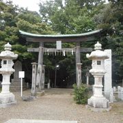 歴史ある神社