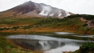 旭岳ロープウエイを登った所