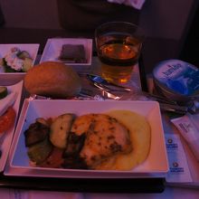 IST-KIX2回目の機内食