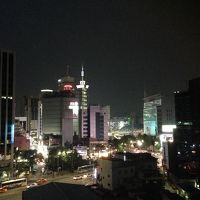 部屋からでなく、屋上からの景色です