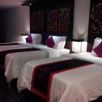 二人でしたが、サービスでトリプルルームへ。広くてよかったです