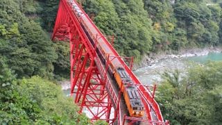 トロッコ電車を撮影するならこの展望台へ