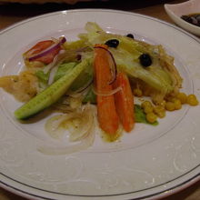 蟹肉和風沙拉（和風サラダ）