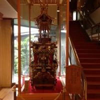 館内に祭り屋台があります