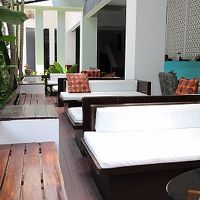 フロント前のロビー