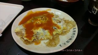 おあつぇん（牡蠣のオムレツ）美味しかったです