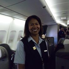担当してくれたアテンダントです